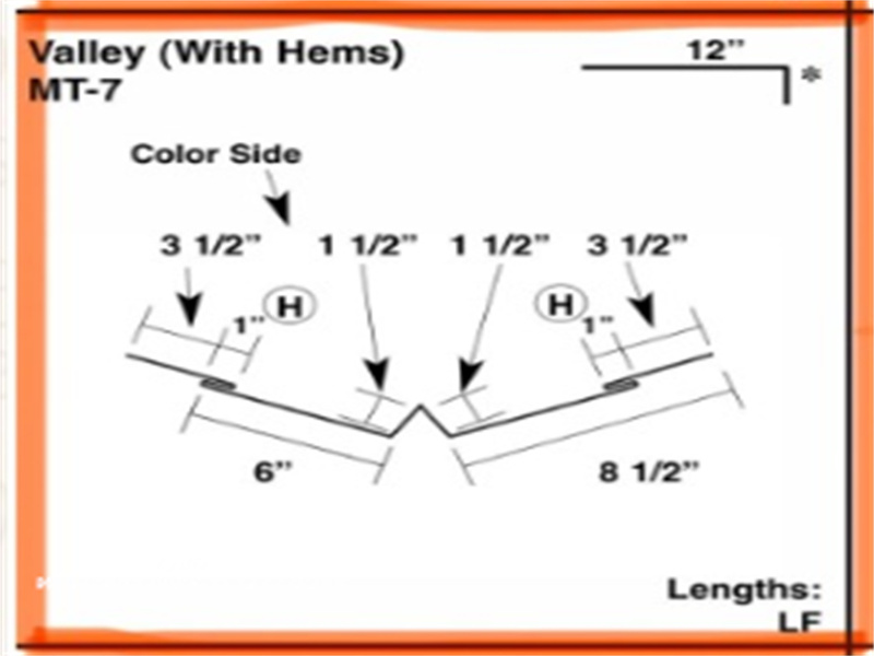 valley trim roll forming machine price