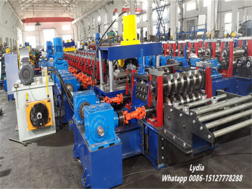 Zhongtuo Two Wave Highway Guardrail Roll Forming Machine for Road Barrier Production