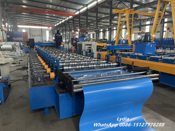 glazed tile02 roofing tile roll forming machine