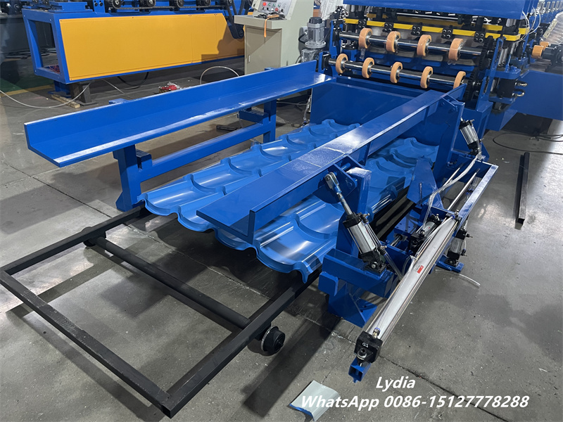 metal glazed tile making machine