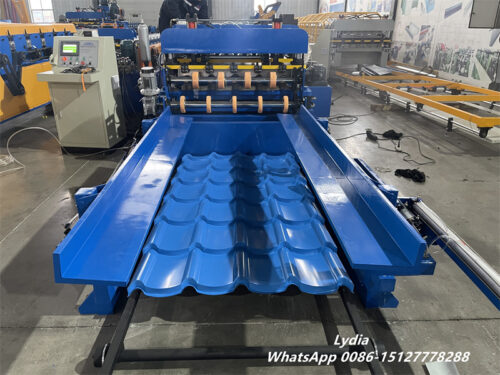 glazed tile roll forming machine