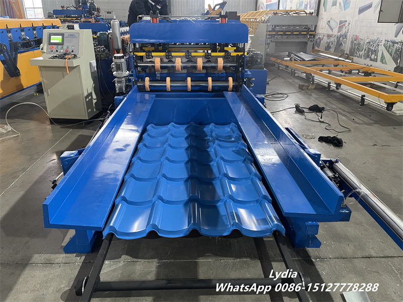 glazed tile roll forming machine