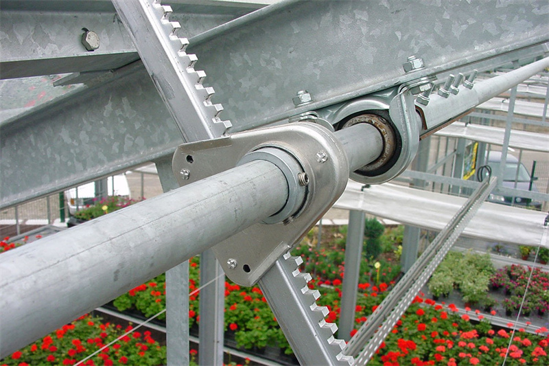 greenhouse ventilation system rack machine