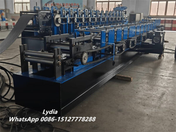 C Purlin Roll Forming Machine05 automatic C purlin roll forming machine production line with PLC control