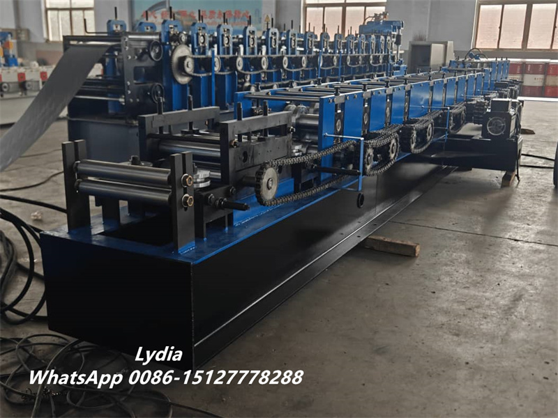 automatic C purlin roll forming machine production line with PLC control