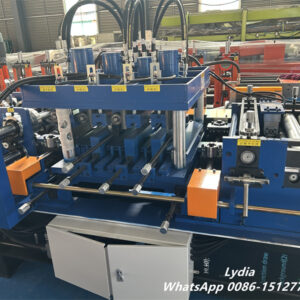 CZ purlin Machine05 feeding platform for CZ purlin forming production line