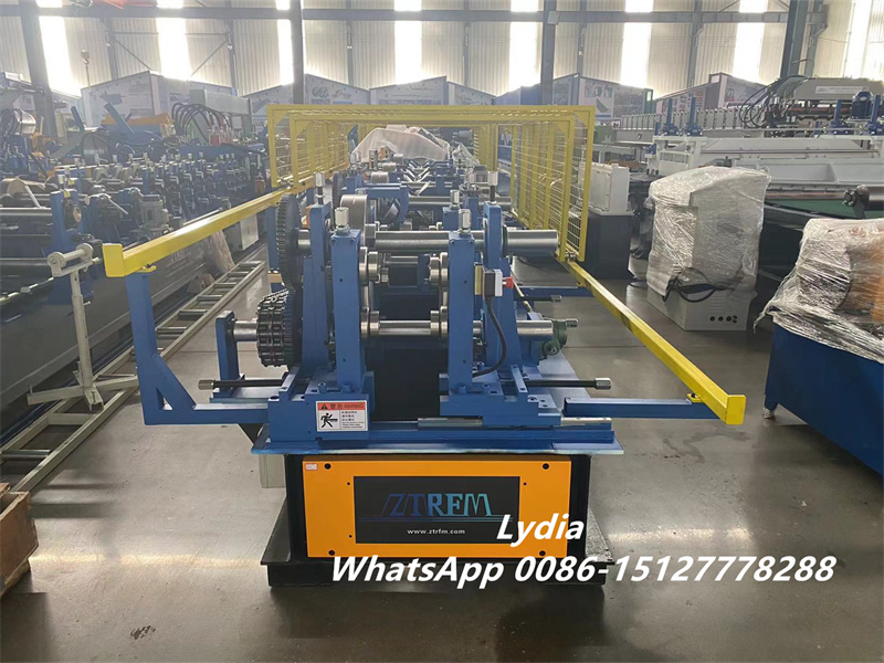 High precision steel CZ purlin making machine factory production