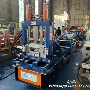 CZ purlin Machine07 SX20 automatic C Z purlin roll forming machine full production line