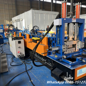 CZ purlin Machine08 CZ purlin interchangeable roll forming machine 3.0mm steel profile