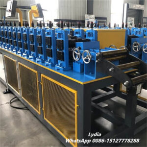 Combo hat profile and wall angle05 stud and track machine with servo tracking cutting system