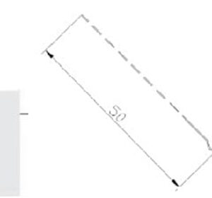 Combo hat profile and wall angle07 Hat section and wall angle profile