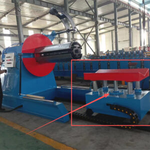 Decoiler04 Zhongtuo Hydraulic Decoiler with Loading Car 5T–20T Uncoiler Machine for Steel Coil