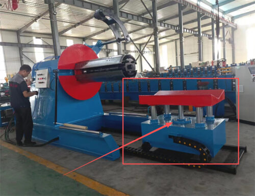 Zhongtuo Hydraulic Decoiler with Loading Car 5T–20T Uncoiler Machine for Steel Coil