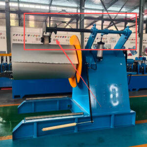 Decoiler05 hydraulic uncoiler sliding block expansion system