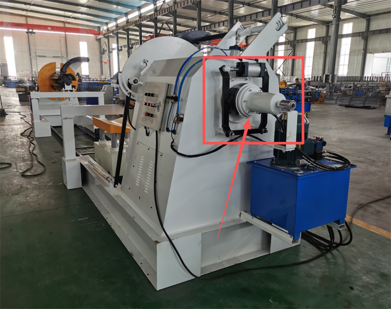steel coil uncoiler machine for roll forming