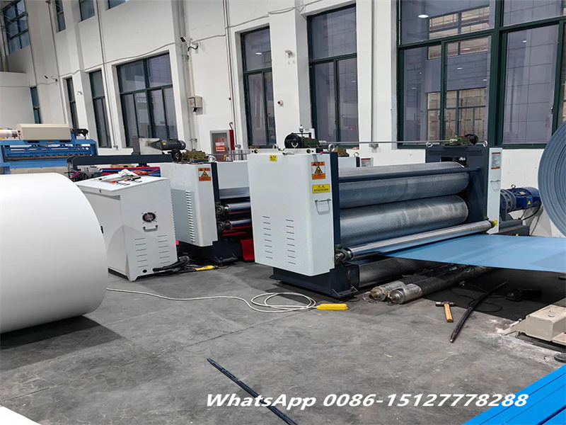 stainless steel water ripple embossing machine