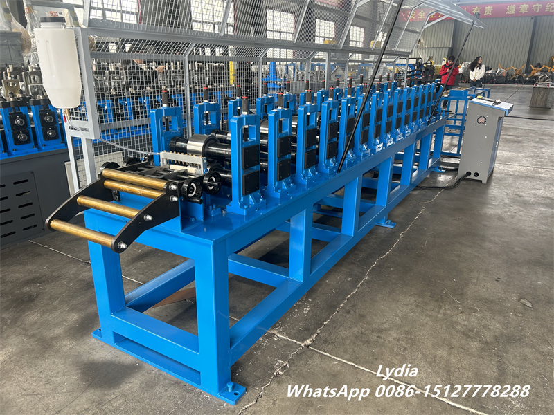 automatic roof drip edge profile roll forming machine