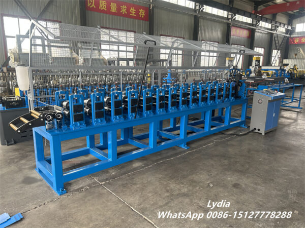 FHA F5 Drip Edge Profile08 drip edge roll forming machine producing galvanized steel F5 profile