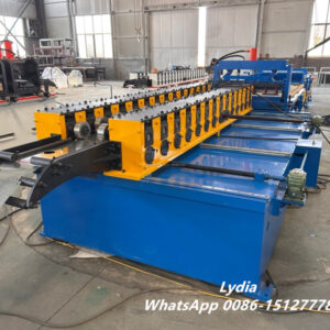 Dual bending stations and automated conveyor for fire safety cabinet doors