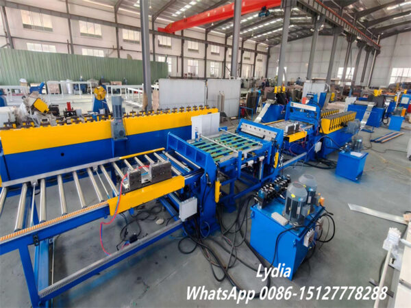 PLC touch screen control and hydraulic station of ZTRFM cabinet forming machine