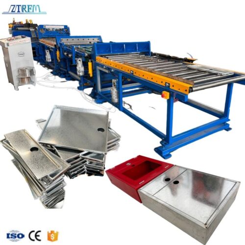 Zhongtuo Surface Mount Steel Fire Extinguisher & Hose Cabinet Roll Forming Machine Automated Steel Door Panel Production