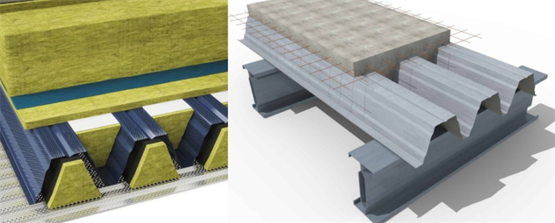 T153 Structural Trapezoidal Sheet Floor Deck Roll Forming Machine
