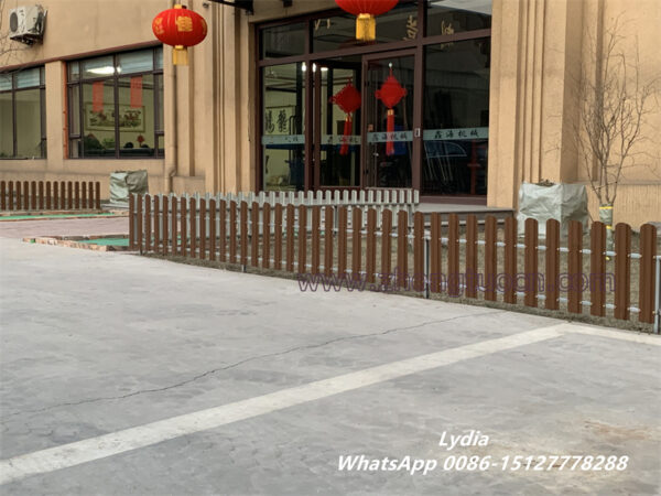 Metal Fence Plank 05 peach post roll forming machine