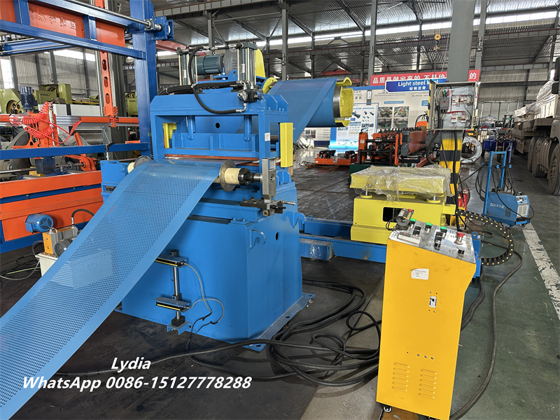 Learn how press and punching systems work in roll forming machines