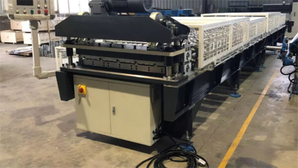 Roof15 Zhongtuo Security Rib Roll Forming Machine Metal Roof & Wall Panel Roll Former for Multiple Profiles