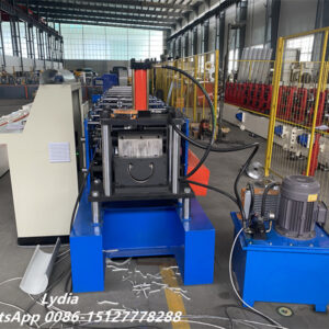 Round Gutter Machine01 Customized rainwater gutter forming machine