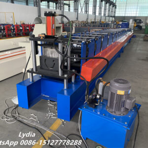 Round Gutter Machine10 Automatic gutter roll forming machine with PLC control