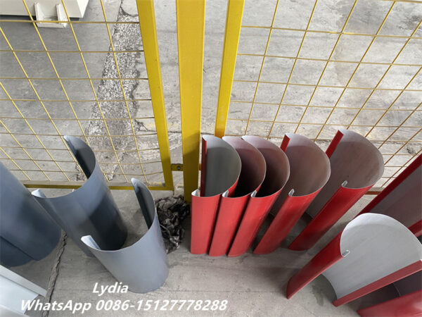 Round Gutter Machine11 Customized rainwater gutter forming machine