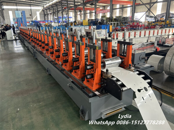 Scaffold Toe Board Footpedal Roll Forming Machine12 galvanized steel scaffold walk board with anti slip holes