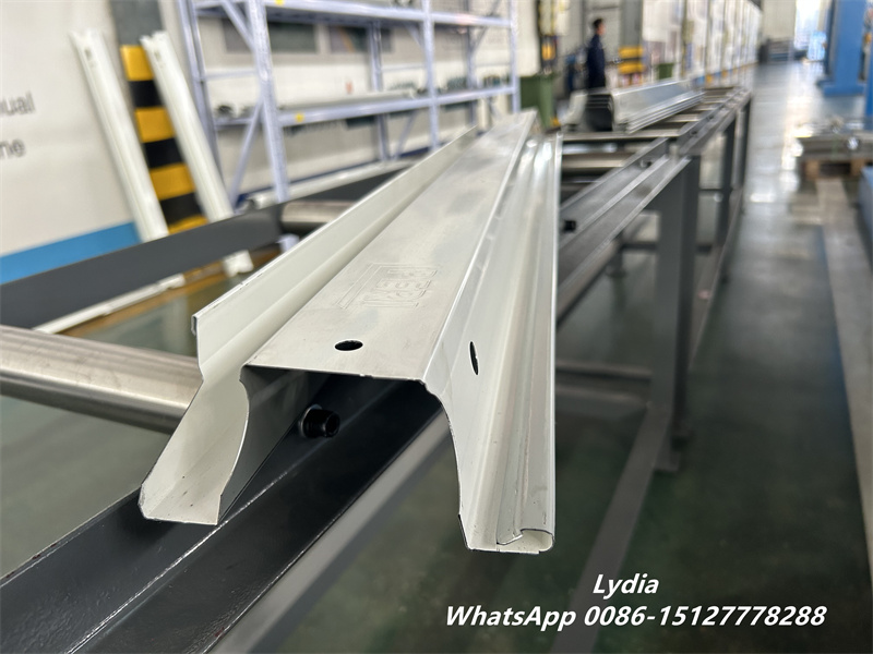 metal scaffold walk board roll forming machine working line