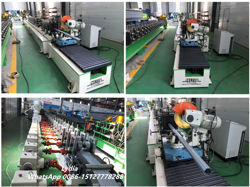 octagon tube forming machine