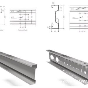 metal purlin forming line