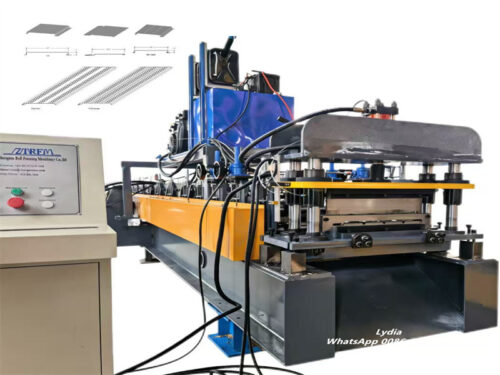 roofing soffit forming machine