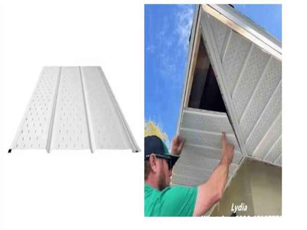 Soffit Panel Machine03 roofing soffit forming machine