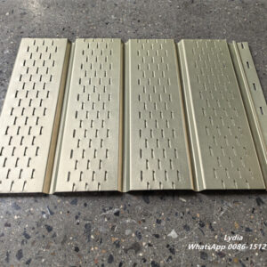 _cuva Full automatic soffit panel roll forming machine production line in factory
