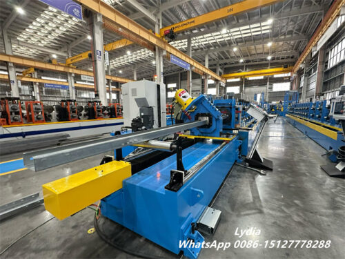 Solar Bracket Making Machine05 solar frame roll forming line