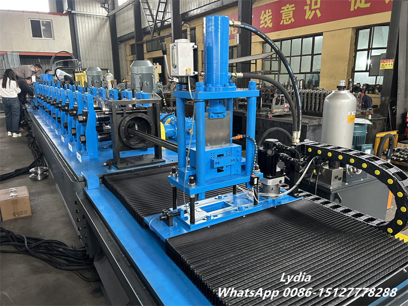 PV bracket cold roll former