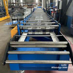 Sound Barrier Roll Forming Machine02 acoustic wall panel production line