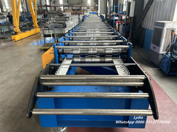 Sound Barrier Roll Forming Machine02 acoustic wall panel production line