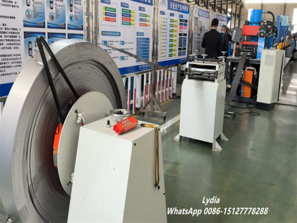 Supermarket vertical pallet racks machine06 Zhongtuo Pallet Racking Upright Roll Forming Machine with Laser Welding for Square Pipe & Box Rack Production Line