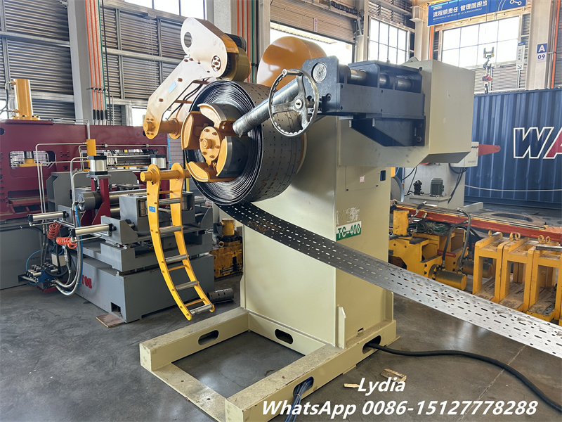 warehouse storage rack pillar making machine