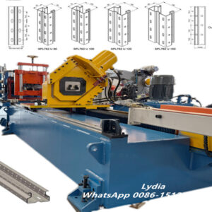 Upright Roll Former01 Zhongtuo Automatic Storage Rack Upright Roll Forming Machine for Supermarket & Industrial Shelving