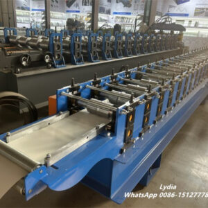 Wall cladding01 Zhongtuo Automatic Board and Batten Wall Panel Roll Forming Machine with Hydraulic Cutting System