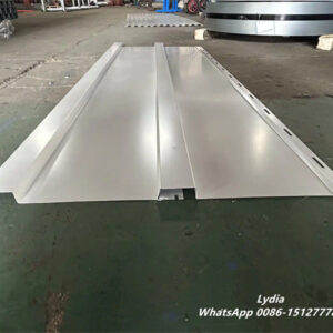 Wall cladding03 Zhongtuo Automatic Board and Batten Wall Panel Roll Forming Machine with Hydraulic Cutting System
