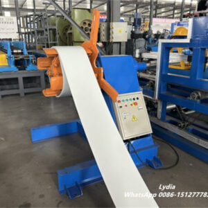 Wall cladding06 Zhongtuo Automatic Board and Batten Wall Panel Roll Forming Machine with Hydraulic Cutting System
