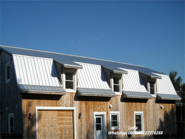 Pocket Rib roof panels